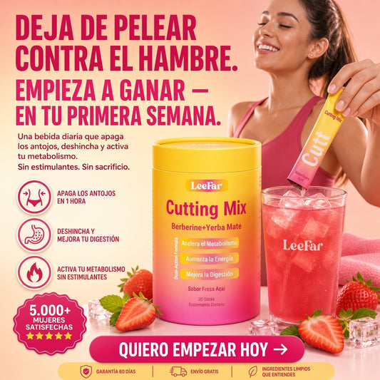 LeeFar Cutting Mix Sabor Fresa - Açai